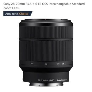 SONY 28-70mm f/3.5-5.6 lens